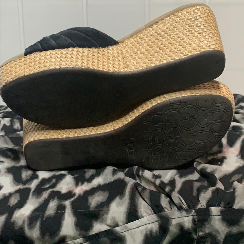 UGG ‘Alvina’ Wedge Sandals - Picture 2 of 4